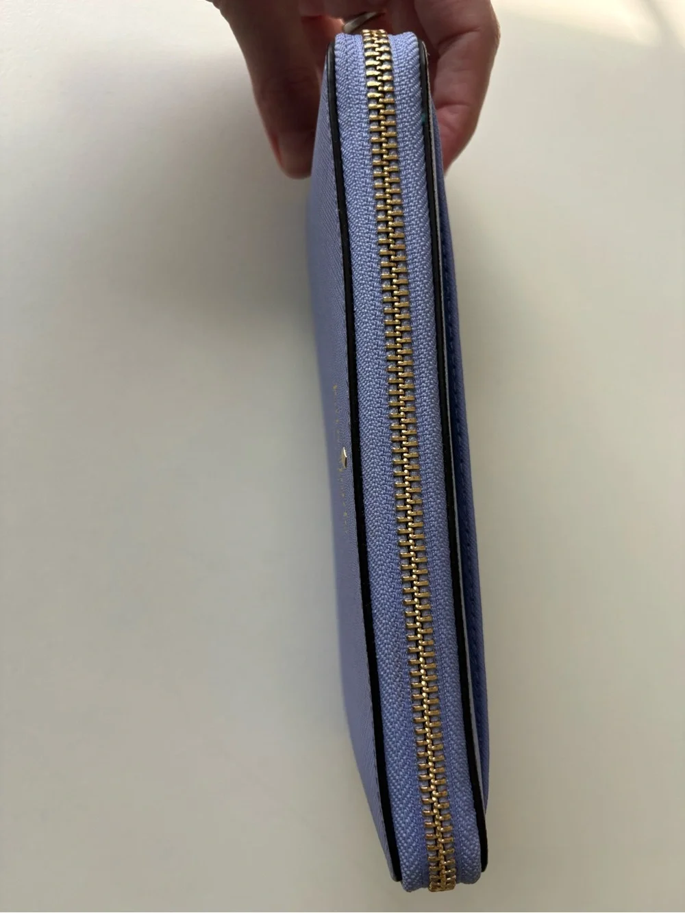 Kate Spade New York Cedar Street Lacey Zip Around Wallet in Thistle - NWT